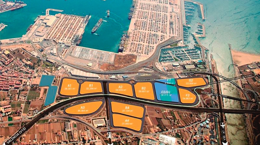 Adjudicadas las tres nuevas parcelas de la ZAL del Puerto de Valencia