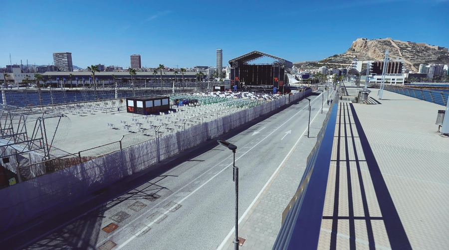 El objetivo de la APA es convertir el Muelle 12 del Puerto de Alicante en una zona de actividades culturales.