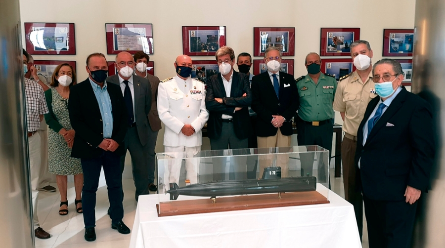 El Edificio del Reloj acoge una exposici&oacute;n sobre la historia del submarino