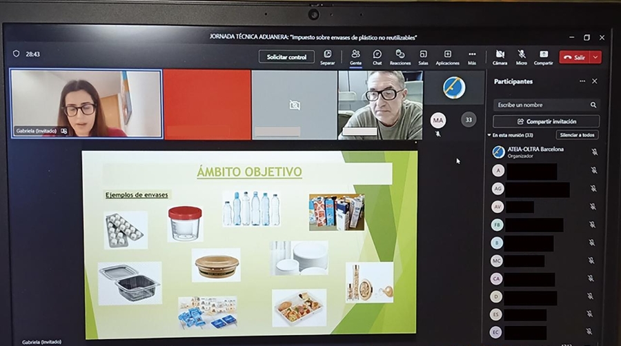 ATEIA Barcelona atiende las dudas de los transitarios sobre el impuesto al plástico