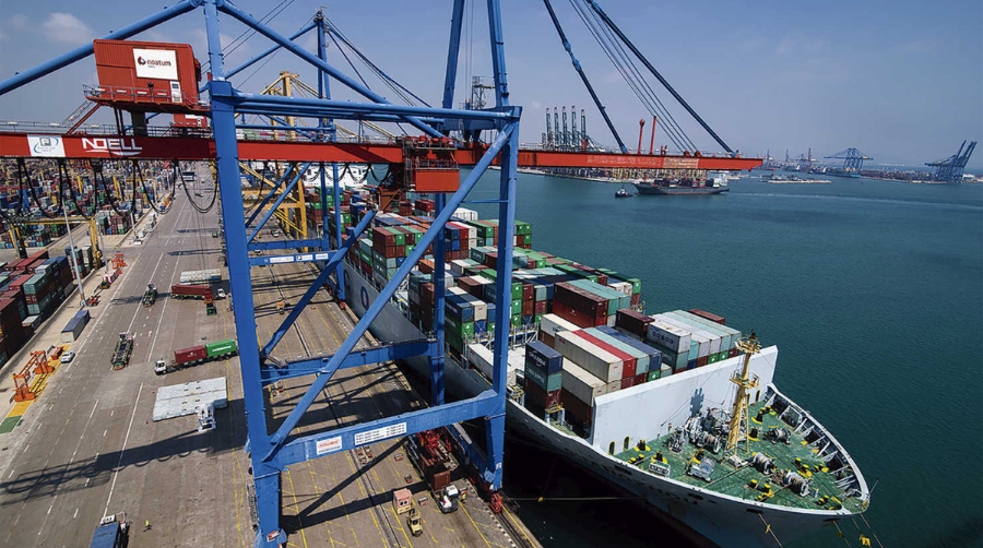 El recrecido estructural de las gr&uacute;as aumentar&aacute; su altura de elevaci&oacute;n sobre el ra&iacute;l lado mar en 7,5 metros y su extensi&oacute;n de alcance delantero en 4 metros.