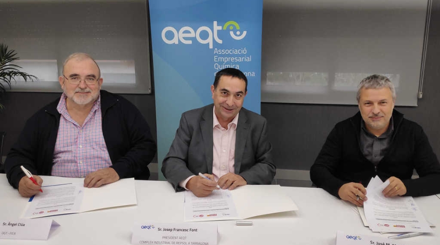 La AEQT y los sindicatos CC.OO. y UGT renuevan sus compromisos para trabajar conjuntamente