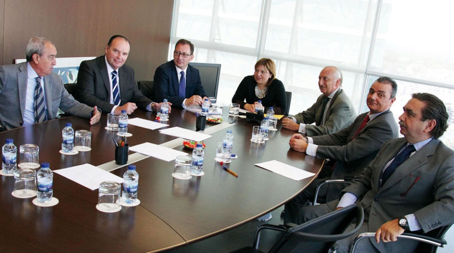 Bonig y los agentes econ&oacute;micos de la Comunitat analizan los ejes ferroviarios