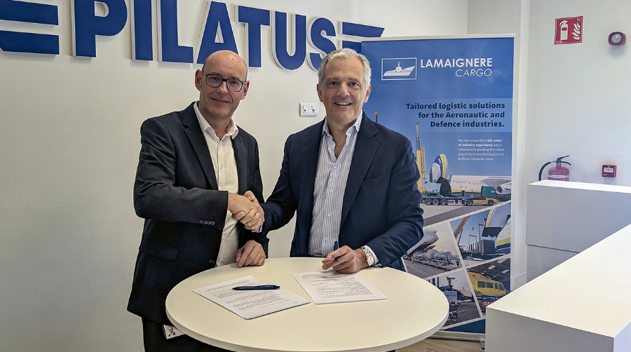 Pilatus Aircraft Ibérica elige a Lamaignere como socio logístico