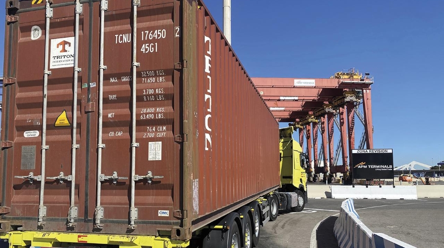 APM Terminals Valencia habilita un nuevo sistema de autorregistro de daños en contenedores