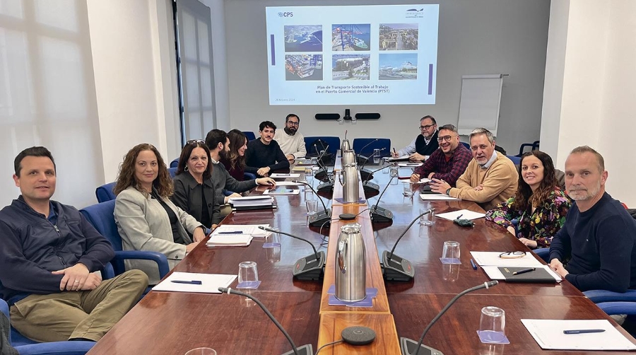 Valenciaport consensúa la estrategia de su Plan de Transporte Sostenible al Trabajo
