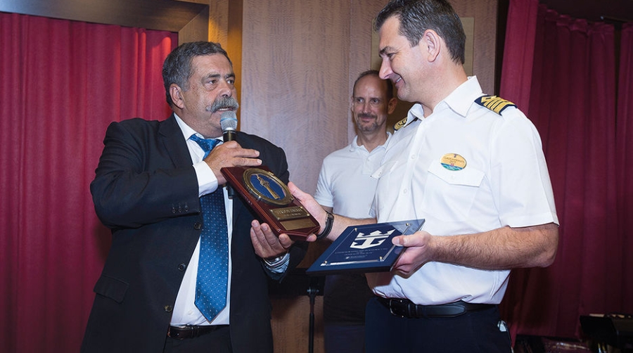 El &quot;Anthem of the Seas&quot; se estrena en Tenerife