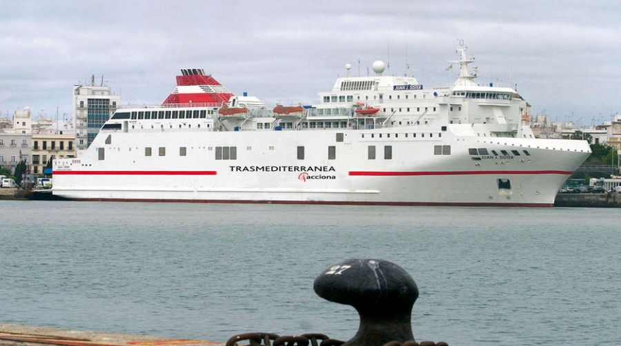 Trasmediterranea prosigue con sus conexiones de Melilla a Almer&iacute;a y M&aacute;laga