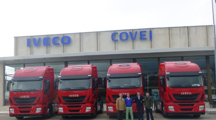Covei Cantabria inicia el a&ntilde;o con la entrega de siete tractoras Iveco