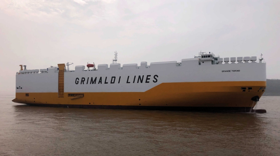 El car carrier m&aacute;s grande de Grimaldi operar&aacute; en el servicio entre Valenciaport y EE.UU.