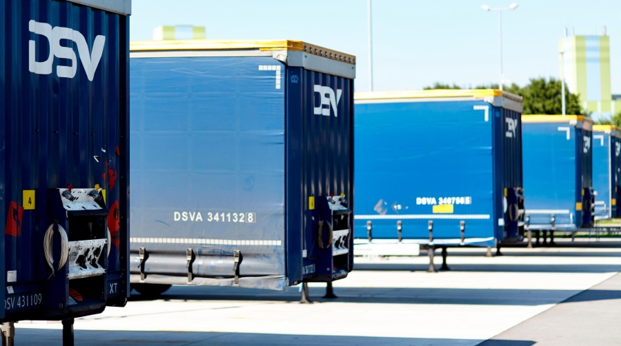 DSV incorpora a su flota local 250 nuevos megatrailers