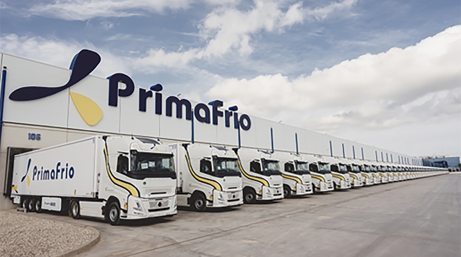 De la flota actual de Primafrio, más del 50 % está representado por Volvo Trucks.