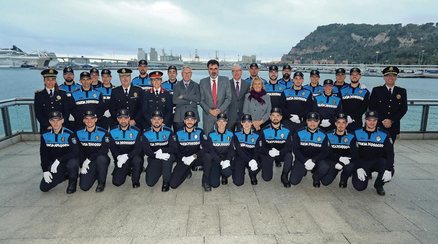 La Policía Portuaria de Barcelona incorpora 24 nuevos agentes