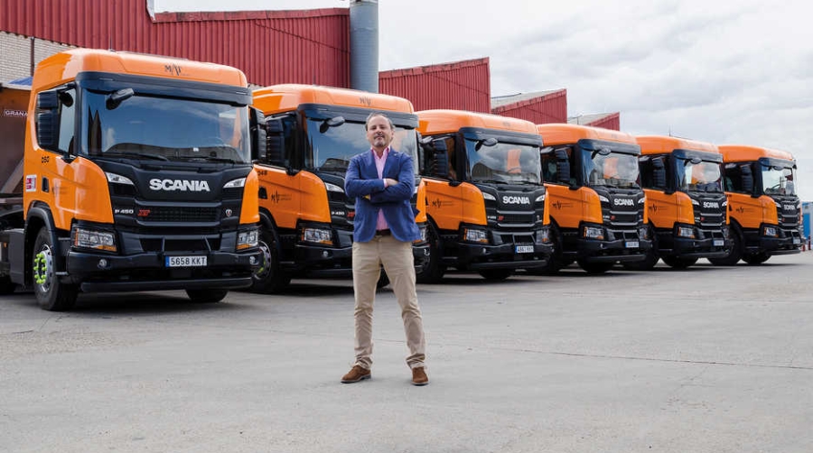 El Grupo Mat compra seis camiones Scania P450 XT