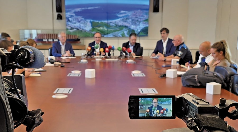 Gerardo Landaluce presentó los datos de la Operación Paso del Estrecho 2025.
