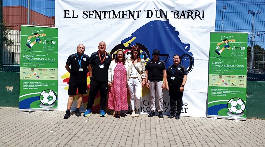 Gran éxito del IV Torneo de Fútbol Solidario organizado por Aportem