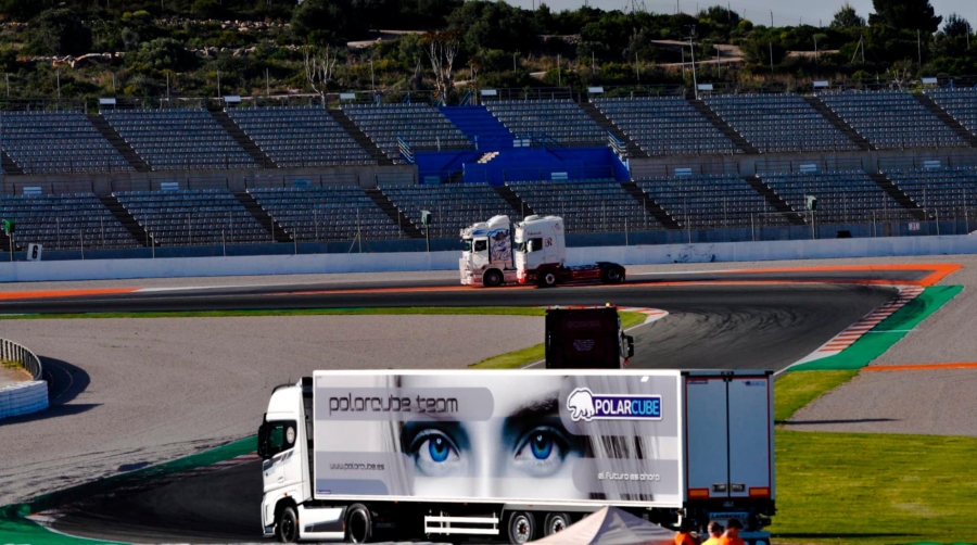 Polarcube participa en la Gran Carrera de Camiones de Valencia