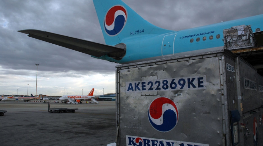Korean Air comercializar&aacute; 20 tn por vuelo para el mercado espa&ntilde;ol en la ruta desde Zaragoza