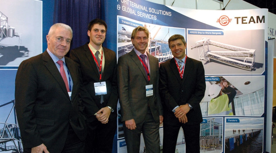 Team presenta su nueva pasarela para el embarque directo desde el muelle