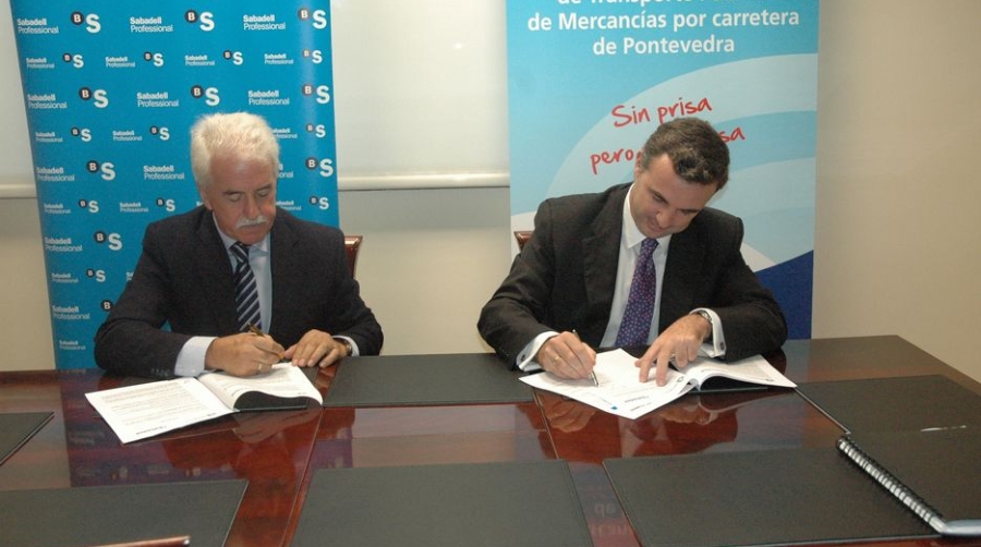 SabadellAtl&aacute;ntico firma un acuerdo con Asetranspo-Asociaci&oacute;n de Empresarios de Transportes de Pontevedra