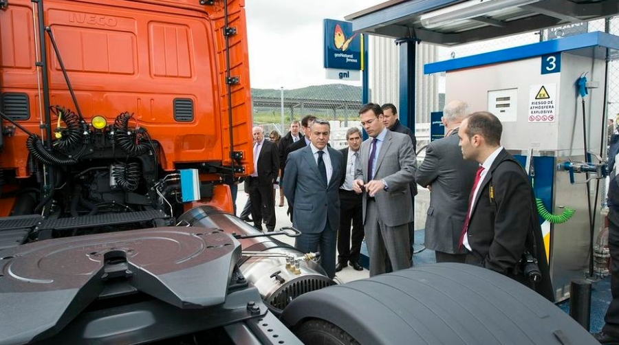 Gas Natural Fenosa abre la primera estaci&oacute;n de carga de GNL para camiones de Espa&ntilde;a en &Aacute;lava