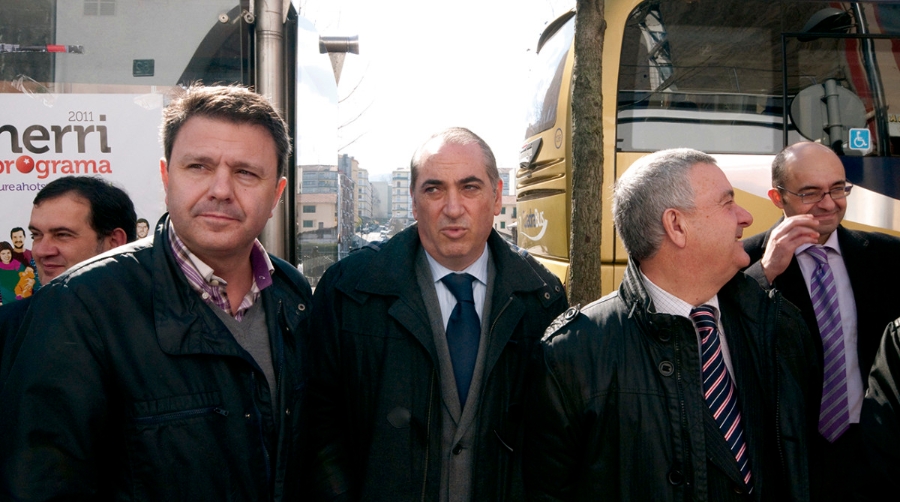 Arriola conf&iacute;a a Luis Pedro Marco de la Pe&ntilde;a la pol&iacute;tica de Transportes del Gobierno Vasco
