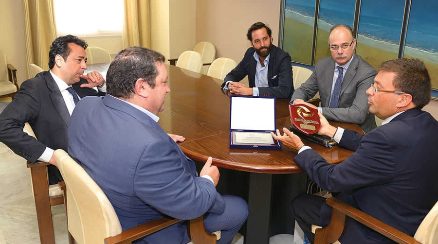 Representantes de Suardiaz se re&uacute;nen con el presidente de la AP de Las Palmas