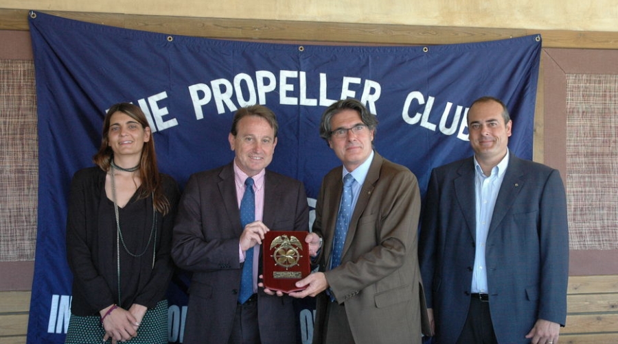 Santiago Bassols presenta el proyecto de Corredor Interoce&aacute;nico de Guatemala en el Propeller Club de Barcelona