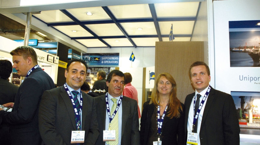 MLB Spain, presencia propia en el stand de la naviera alemana