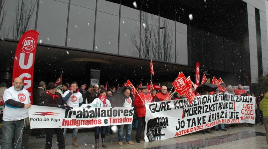 UGT y CC.OO. s&oacute;lo aceptar&aacute;n prorrogar el convenio de puertos si se incluye la productividad