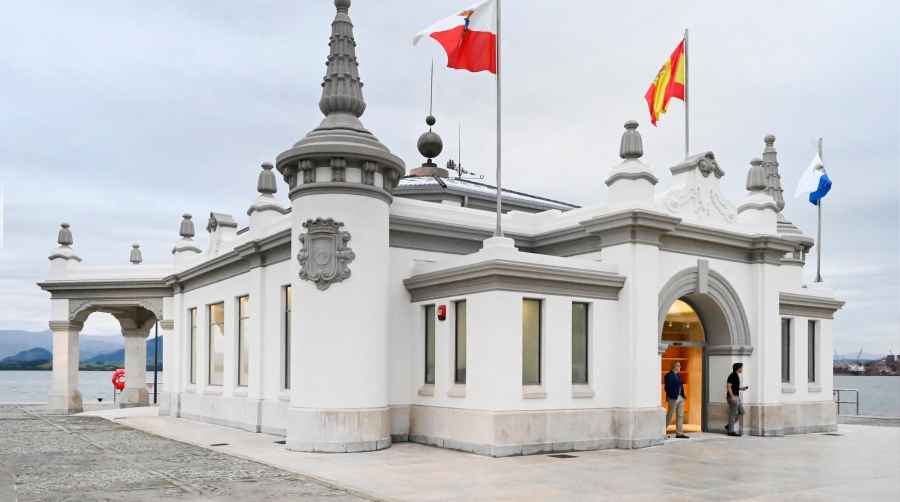 Tras la rehabilitación, el Palacete del Embarcadero conserva la esencia del inmueble original proyectado por González de Riancho en 1920.