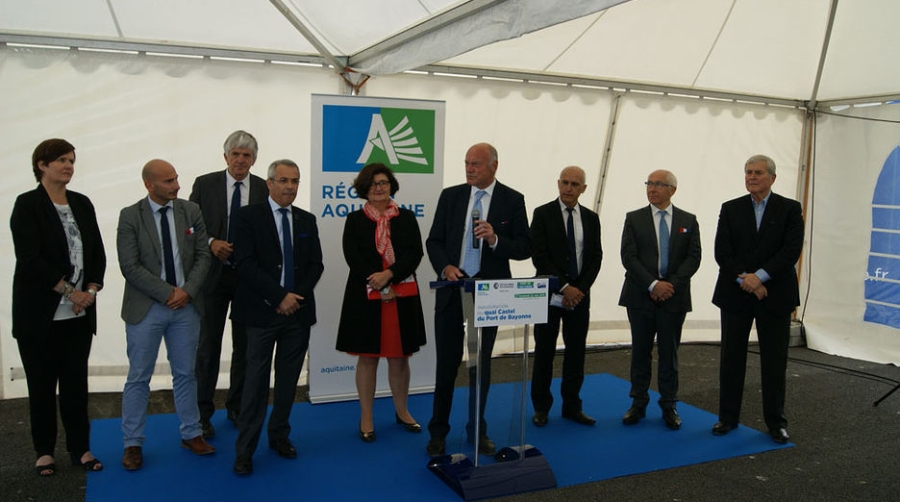 La inauguraci&oacute;n del muelle Castell mejorar&aacute; la conexi&oacute;n del Puerto de Baiona con Espa&ntilde;a