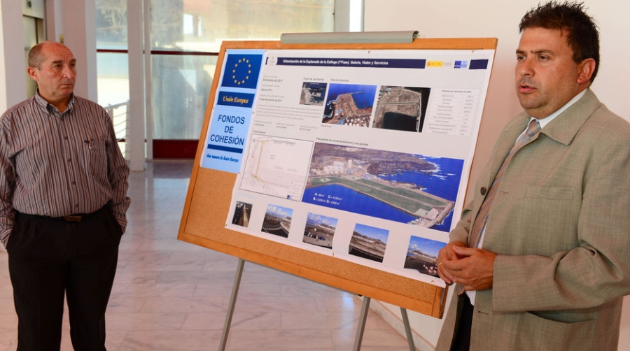 La Autoridad Portuaria de Las Palmas presenta la 1&ordf; Fase de Urbanizaci&oacute;n de la Explanada de la Esfinge