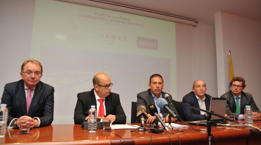 Armas presenta su futura terminal del Puerto de Las Palmas