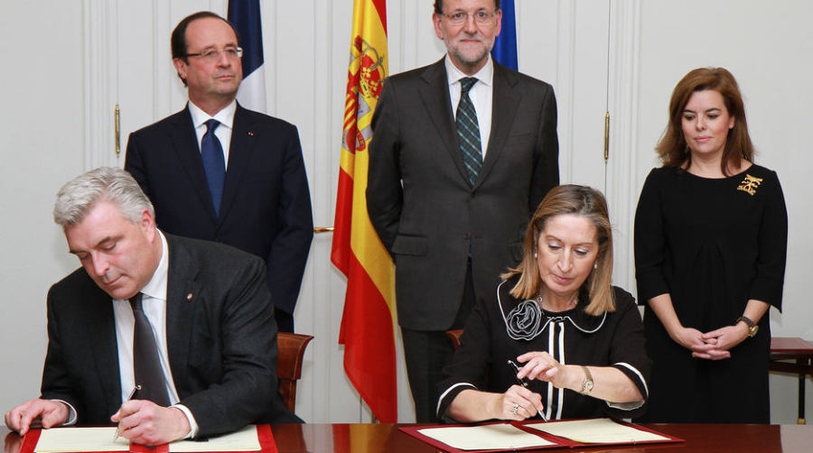 Espa&ntilde;a y Francia reafirman su voluntad de seguir desarrollando los estudios previos de la TCP