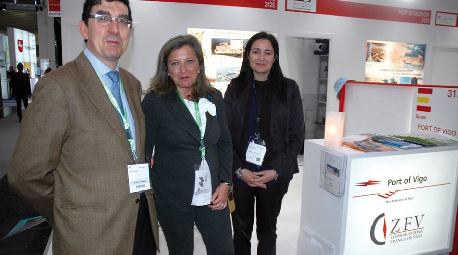 Puerto y Zona Franca de Vigo participan juntos por primera vez en una feria internacional