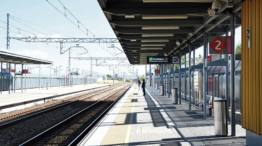 Adif ya ha ejecutado las obras de mejora de la accesibilidad de la estación de Vicálvaro.