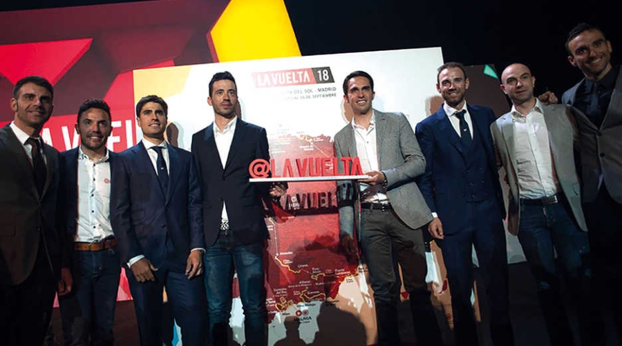 Gala de presentaci&oacute;n oficial de la Vuelta Ciclista 2018.