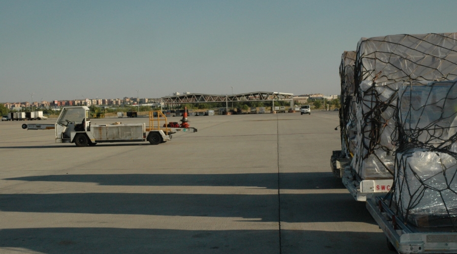 La carga a&eacute;rea creci&oacute; un 6,6% en febrero pese a la ca&iacute;da de pasajeros en marzo