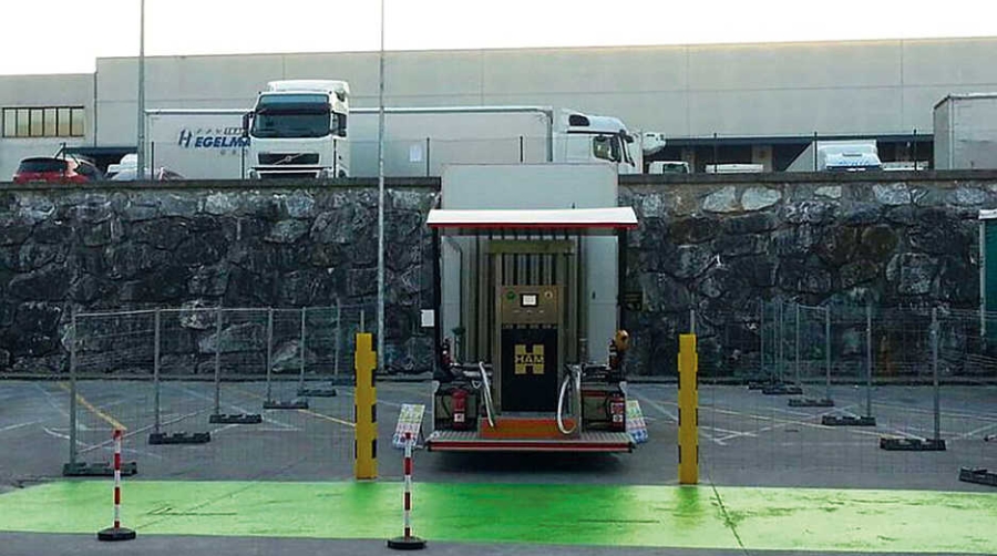 La instalaci&oacute;n se ubica en el recinto de la empresa de transporte internacional de camiones y autobuses en Zaisa.
