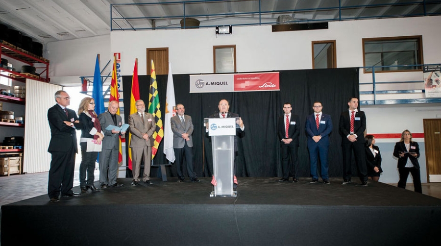 Tallers A. Miquel, concesionario oficial Linde, ampl&iacute;a sus instalaciones de Lleida