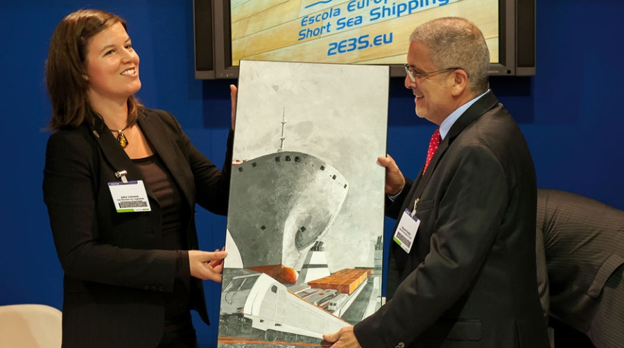 La Escola Escola Europea de Short Sea Shipping es &nbsp;galardonada con el premio "Short Sea Ambassador"