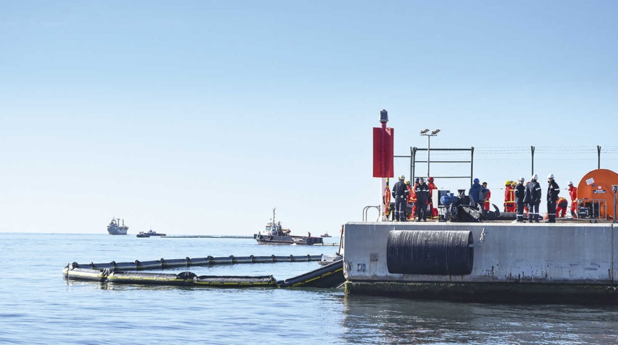 El Puerto de Tarragona pone a prueba con un simulacro su Plan Interior Mar&iacute;timo