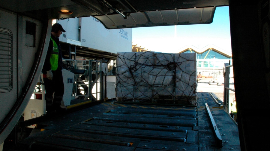 La carga aérea cierra 2022 a un 6,5% de distancia del máximo prepandemia