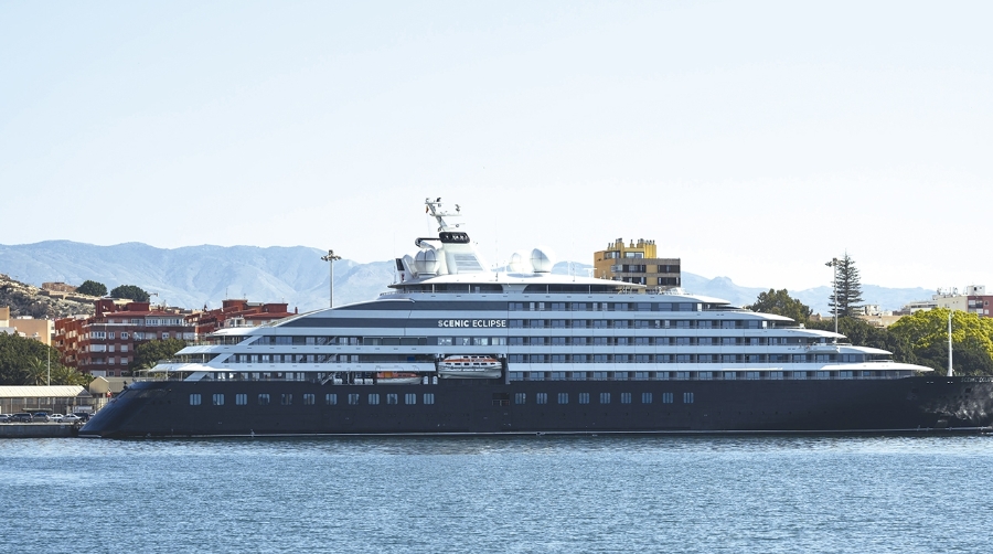 El crucero “Scenic Eclipse”.