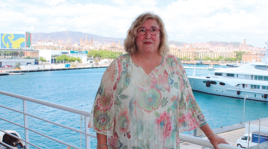 Isabel Blanch, presidenta de Propeller Club de Barcelona. Foto M.V.