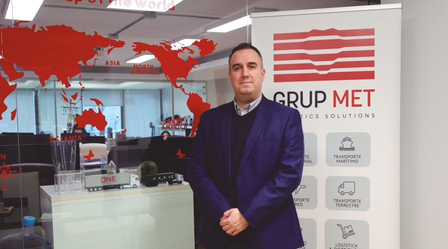 Marc Ferrer se ha incorporado como el nuevo CEO de la transitaria Grup Met. Foto: J. M.