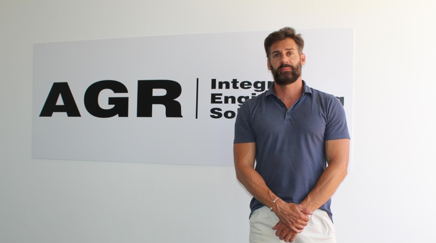 Samuel López, CEO de AGR Integral Engineering Solutions, en su sede en el Parque Tecnológico de Paterna. Foto J.C.P.
