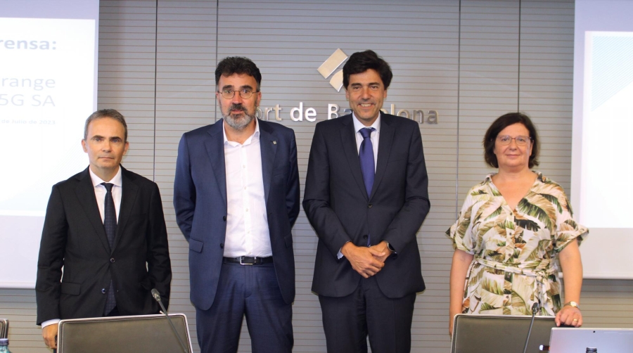 Orange será el operador encargado de liderar la red privada 5G SA en el Puerto de Barcelona