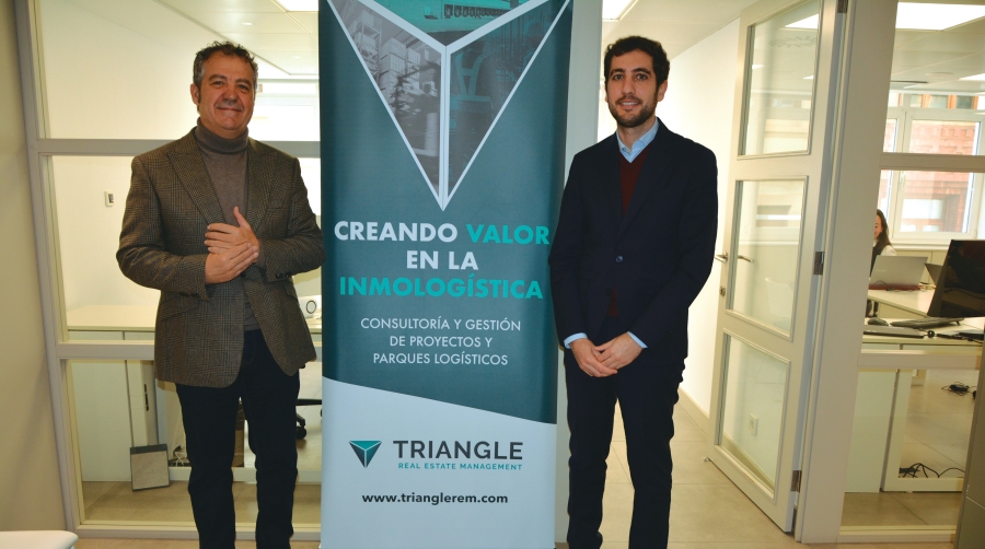 Baldemar Asensio (presidente) y Jesús Fajardo (director general) de Triangle REM. Foto J.C.P.